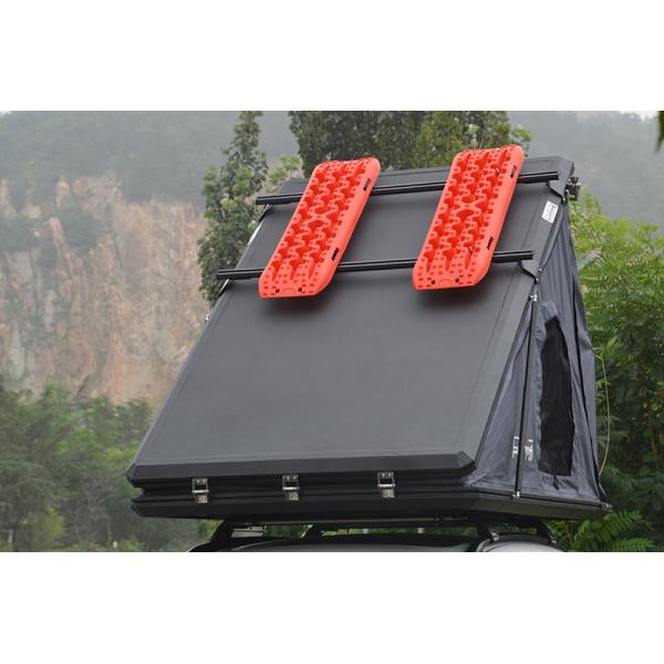 Roof Basket Outdoor Aluminum Hard Shell Roof Top Tent with LED Light Strop Cover Design