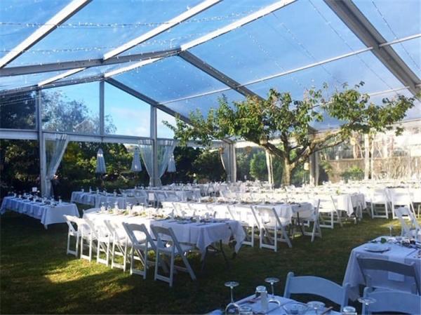 Summer Holiday Transparent Marquee Tent Wedding Family Party Event Stable