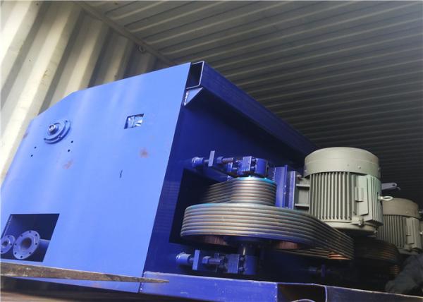 15kw Straight Line Wire Rod Drawing Machine , Steel Wire Drawing Machine