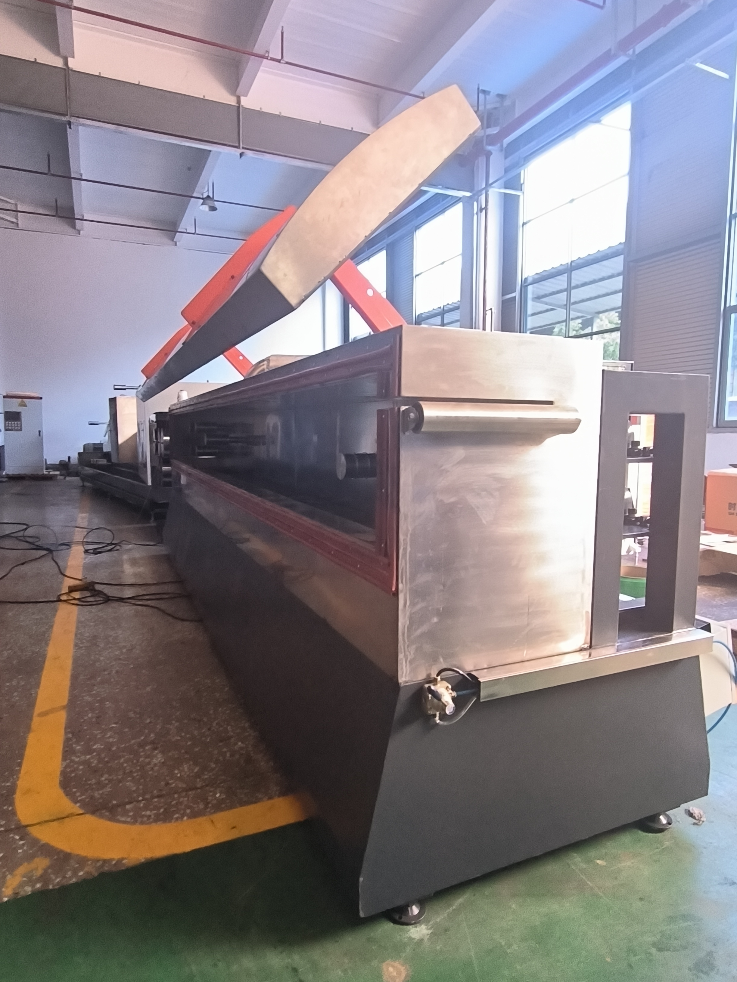 High Output PET Strap Extrusion Line 480V Tape  Strapping Roll Manufacturing Machine