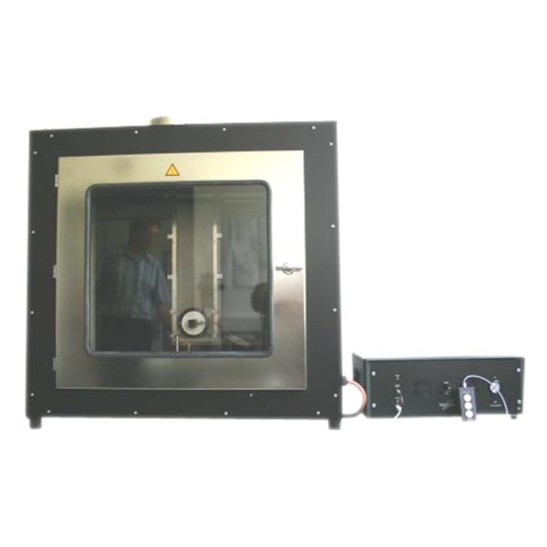 DIN EN 13772 Curtain Combustion Performance Tester Fabrics Flame Spread Performance Test Machine