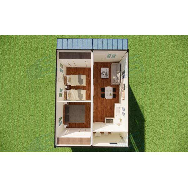 DIY Prefabricated Modular Houses Portable Houses 2 Bedrooms Prefabricated Modular Homes Prefabricated Steel Container House