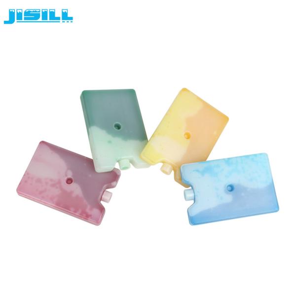 Bloco de gelo plástico do saco de gelo do gel não-tóxico barato pequeno colorido do impermeabilizante mini para a lancheira térmica