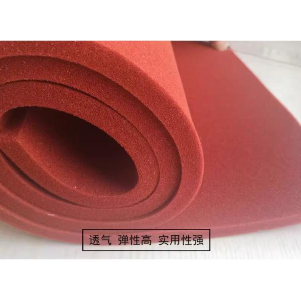 Plaque de caoutchouc en mousse de silicone résistante à la chaleur de 1 à 50 mm d'épaisseur à 180 °C