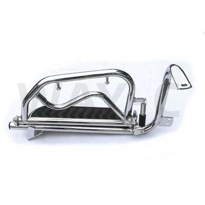 Acessórios CNC para motocicletas Proteção de apoio de pé para HAOJUE KA125/150