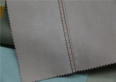 Ladies Garment PU Washed Leather Coated + Embossed + Washed Pattern Anti - Aging