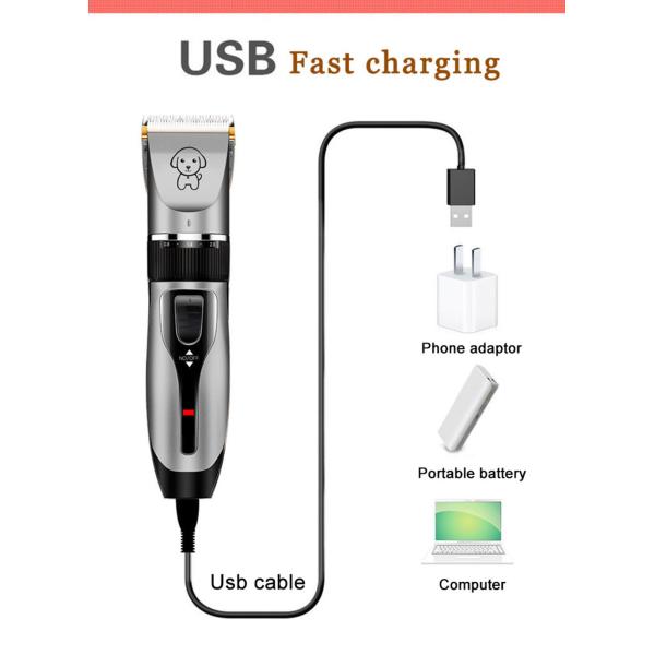 Собака клипера волос 12mm любимца PHC-5 холя триммер животных Clippers