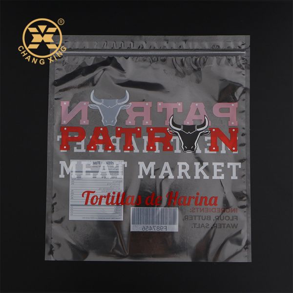 Custom Transparent Fresh Meat Packaging Bag Food Packaging Vacuum Sealed Bag For Frozen Shrimp Fish Beef