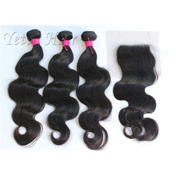 18 объемной волны 100% бразильянина девственницы дюймов салона волос для дам