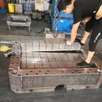 Máquina de molde plástica da imprensa da pálete da pálete de madeira de bambu do PVC