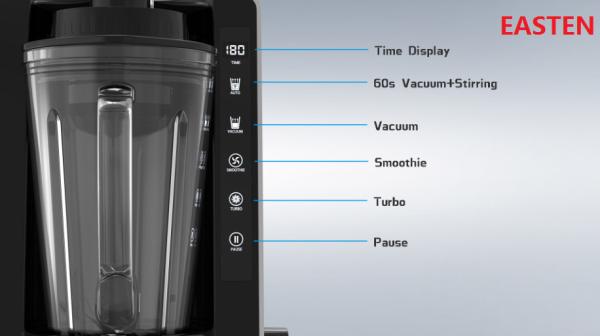 China 1.2 Liters Vacuum Blender VM800 Manufactured by Easten/ 800W Vacuum Juice Blender Price
