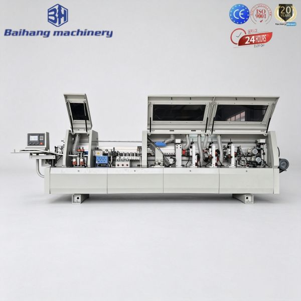 Full Automatic Edge Banding Machine Wood Edge Bander for Wood Panel Processing