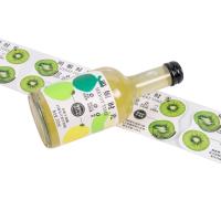 Impression d'étiquettes à manches rétrécissantes pour différentes tailles Étiquette de boissons