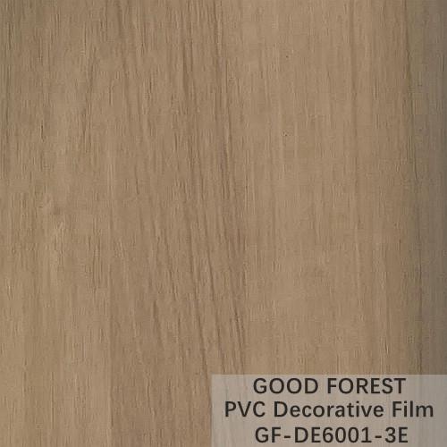 Flowability PVC Decorative Film Scratch Resistance Wooden Grain