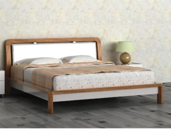 Particle Board Home Room Furniture Melamine Modern Simple Bedroom Set Double Bed