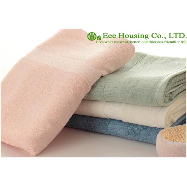 100%  Plain Bamboo Fiber Tower, Eco-friendly and Anti-Bacterial, 34cm*76cm,Blue/ Green/Pink/ khaki