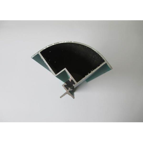 Профили штранг-прессования покрытия зеленого порошка алюминиевые, штранг-прессование алюминиевого сплава