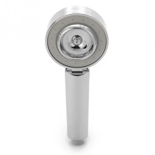JK-2803 New design double sides spray plastic bathroom shower head ABS chrome plated cool shower heads adjustable