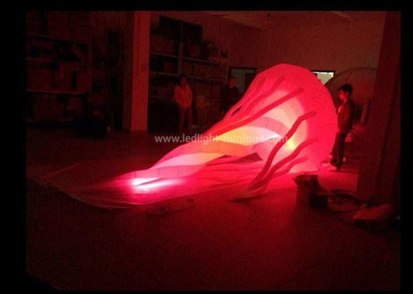 Medusa infláveis luz de suspensão conduzida do balão para sinais da propaganda
