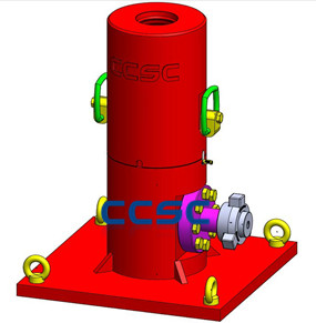 CCSC Oil Drilling Christmas Tree Parts , Alloy Steel Model D Bop Test Mandrel