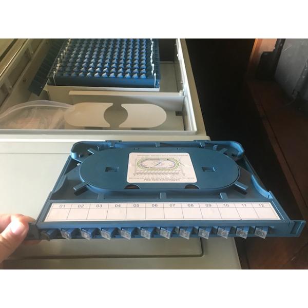 144Core SMC Fiber Optic Patch Panel With SC UPC / APC Pigtails Outdoor