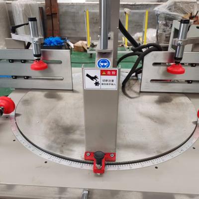 cortador do CNC da cabeça da lâmina de serra de 650mm máquina de corte de alumínio do único algum ângulo