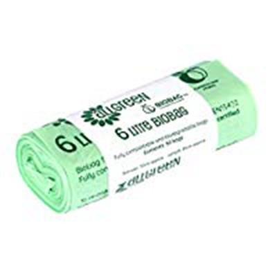 Flat Biodegradable Garbage Bags , 40% Based Biodegradable Plastic Trash Bags