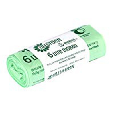 Waterproof Biodegradable Trash Bags , 40 % Bio Based Kitchen Compost Bin Bags