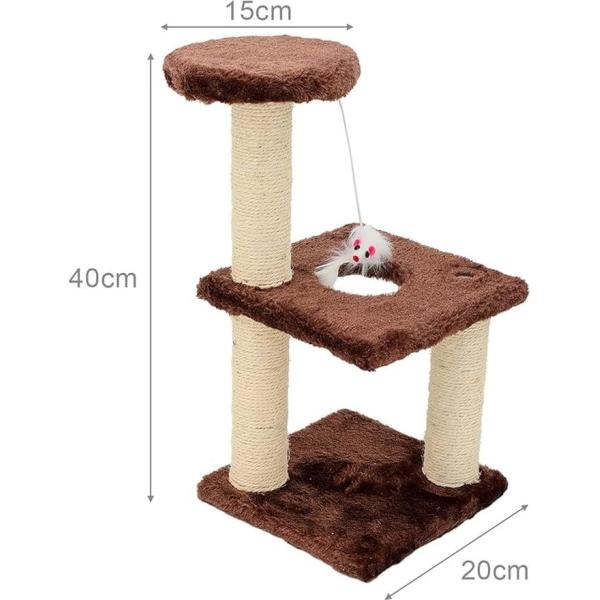 ODM Designs Pet Product Multi-Layer Cat Tower Jumping Toy for Cats and Small Animals