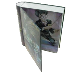 Cartoon Book Shape Pantone Color 4c Printing Children Iron Box