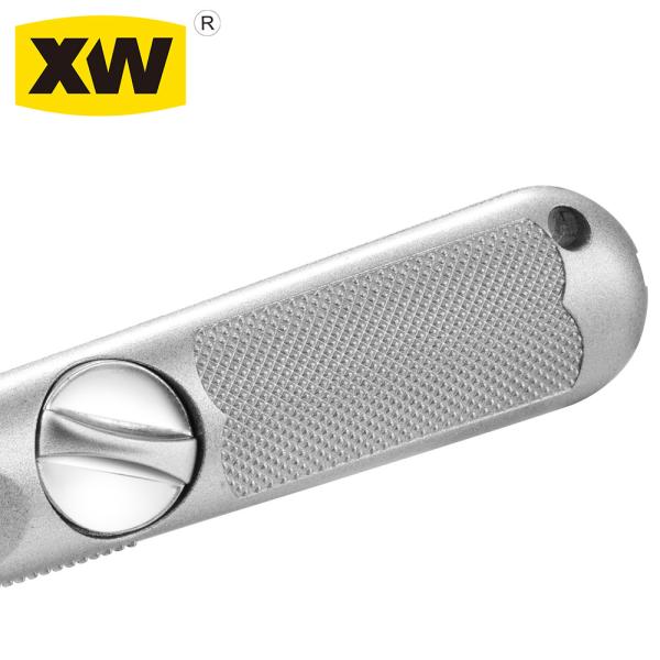 136*31.5*20mm Znic Twist Open Safety Utility Knife Folding Utility Knives SX79-2