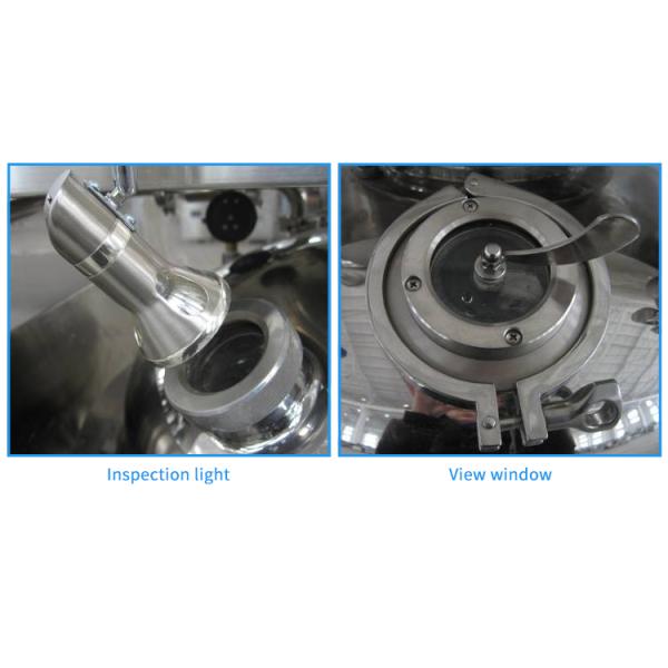 Hair Gel Body Lotion Emulsifying Vacuum Homogenizer