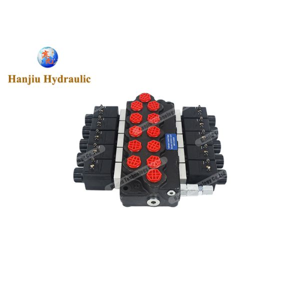 WALVOIL Valve Replacement SD5 3/8 BSP 5 BANK DIRECTIONAL CONTROL VALVE 45LPM, Solenoid control