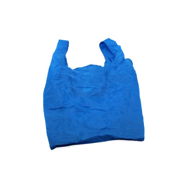 Custom Printed Polyester Folding Shopping Bag Reusable Grocery Foldable Tote Bag