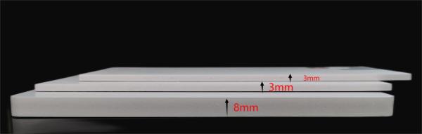 Fire Retardant 3mm-20mm PVC Hard Foam Board / Pvc Celuka Board