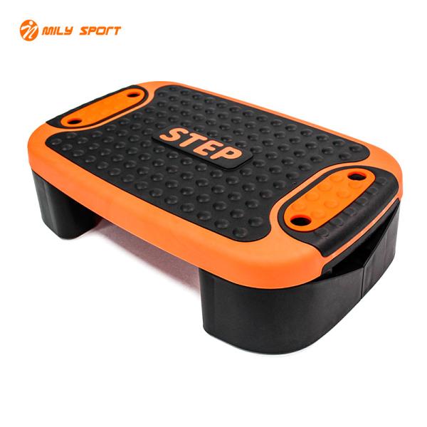 54CM Adjustable Aerobic Step Platforms Bench Fitness Gym Orange