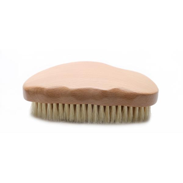 Логотип клиента 360 Wave Curved Brush Natural Soft Mixed Medium Hard Boar Bristle