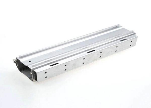 T4 6063 Aluminum Extrusion Parts CNC Aluminum Profile Customizable For Industrial Machinery