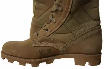 Custom Durable Tactical Combat Jungle Beige Shoes Desert Khaki Rubber Boots