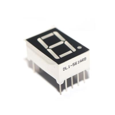 0.56 Inch Single Numeric Digit LED Display 40mcd DIP LED Display