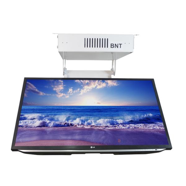 32 to 55 Inch TV Mount Bracket Wireless Remote Control Motorized Flip Down Lift Mechanism From Ceiling