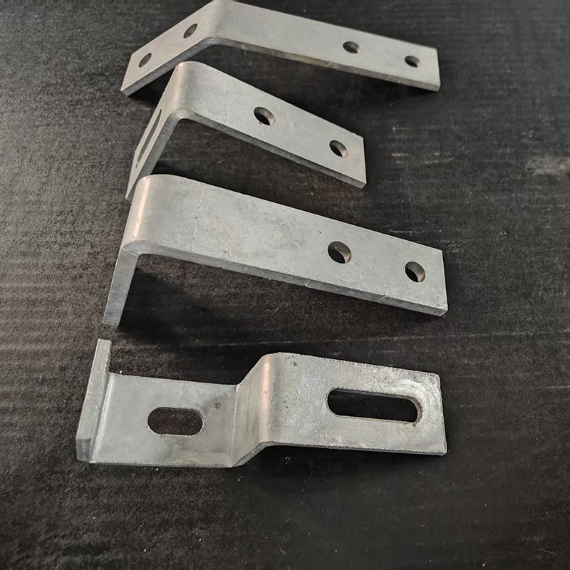 Adjustable Strut Channel Accessories Connection Galvanized L Type Angle Bracket Unistrut