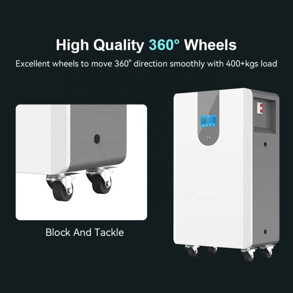 Hithium 48V 300Ah Lifepo4 Battery BMS 51.2V Lithium Ion Hybrid Grid Connection CAN 15kwh Split 51.2V Lithium Ion Battery Pack