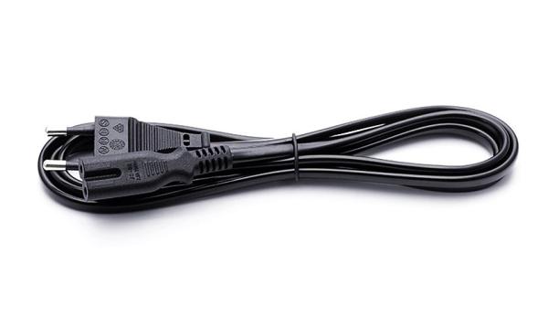 Hot sale 10A/16A  2pin black  2 pin power cable  0.5m-10m copper power cord