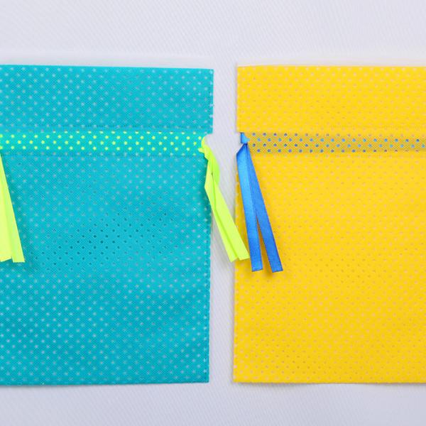 Bolsas de regalo de cordón de tira de 12x16 pulgadas no tejidas por mayor