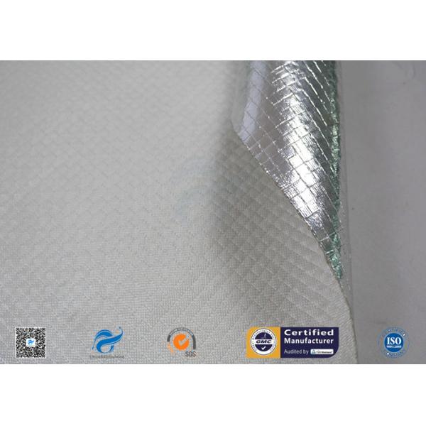 Одна бортовой ткань стеклоткани жары отражательной покрытая алюминиевой фольгой