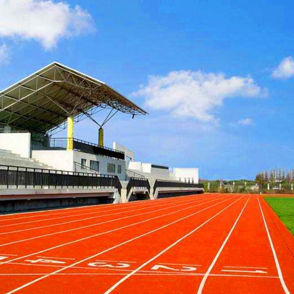 Red Synthetic Track Surface Recyclable Spray Coating System Running Track