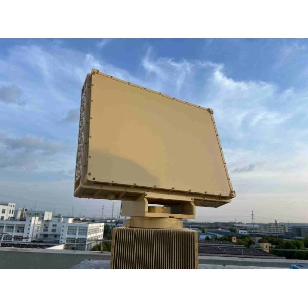 Pulse-Doppler 3D Ku-Band Anti-Jamming Radar Surveillance Tracking System For Perimeter Security