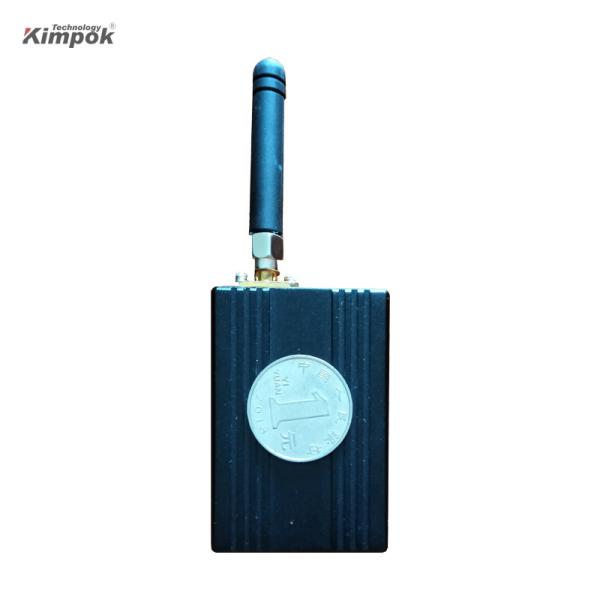 12V DC Lightweight Bodyworn COFDM Video Transmitter AHD Wireless Audio Video Sender 200mW High Resolution 1080p 60fps
