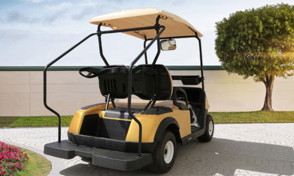 Left Hand Drive 2 Seats Electric Car Golf Cart With Deep Recycle Batteries